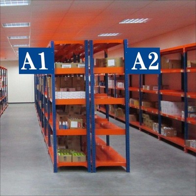 提升管理效率 可定制的工廠車間倉庫貨架標識系統解決方案